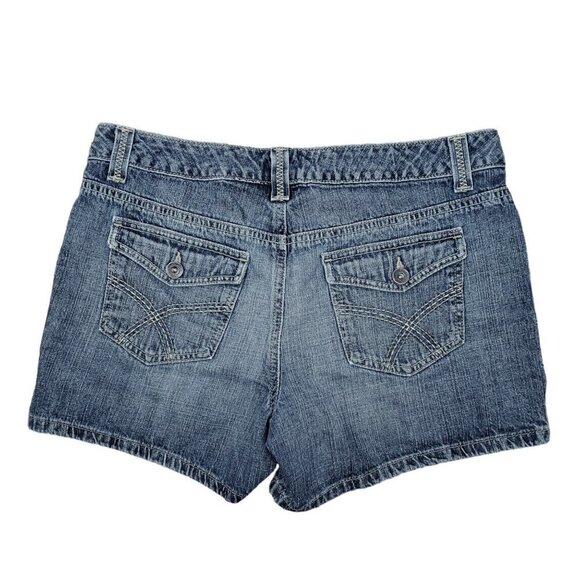Tommy Hilfiger High Waist Jean Shorts - Picture 3 of 7